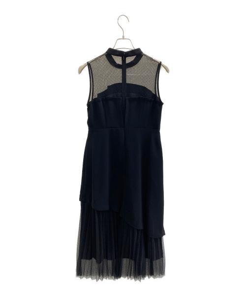 MURUA（ムルーア）MURUA (ムルーア) ノースリーブ・キャミソールワンピース ブラック サイズ:M 未使用品の古着・服飾アイテム