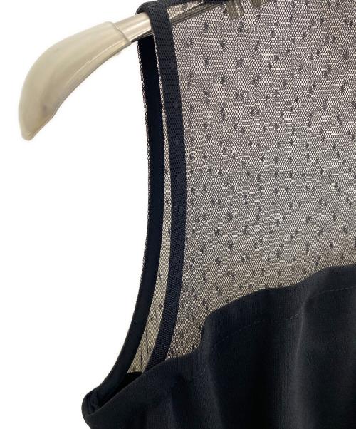 MURUA（ムルーア）MURUA (ムルーア) ノースリーブ・キャミソールワンピース ブラック サイズ:M 未使用品の古着・服飾アイテム
