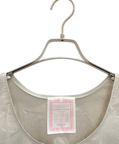 BEARDSLEY（ビアズリー）BEARDSLEY (ビアズリー) ノースリーブシャツ ベージュ サイズ:1の古着・服飾アイテム