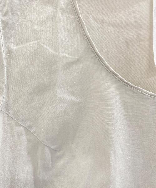 BEARDSLEY（ビアズリー）BEARDSLEY (ビアズリー) ノースリーブシャツ ベージュ サイズ:1の古着・服飾アイテム