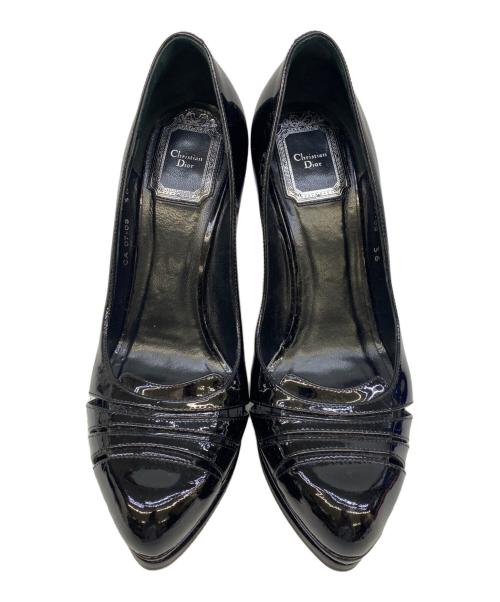 Christian Dior（クリスチャン ディオール）Christian Dior (クリスチャン ディオール) ヒールパンプス ブラック サイズ:36の古着・服飾アイテム