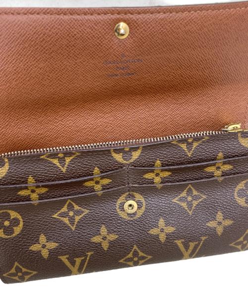 LOUIS VUITTON（ルイ ヴィトン）LOUIS VUITTON (ルイ ヴィトン) モノグラム ポルトフォイユ・サラ ブラウンの古着・服飾アイテム