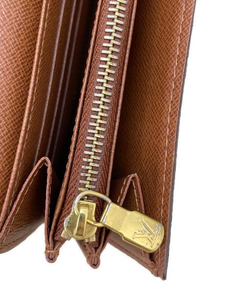 LOUIS VUITTON（ルイ ヴィトン）LOUIS VUITTON (ルイ ヴィトン) モノグラム ポルトフォイユ・サラ ブラウンの古着・服飾アイテム