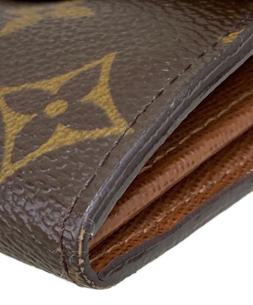 LOUIS VUITTON（ルイ ヴィトン）LOUIS VUITTON (ルイ ヴィトン) モノグラム ポルトフォイユ・サラ ブラウンの古着・服飾アイテム