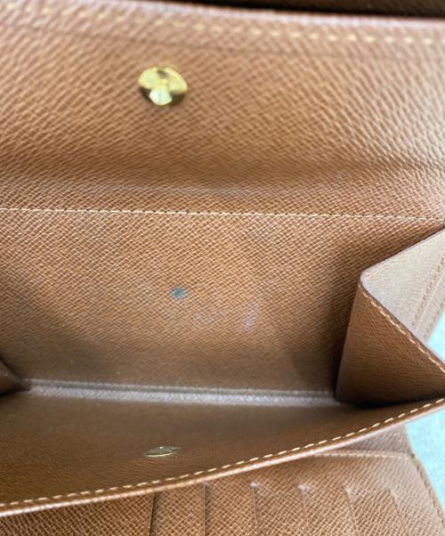 LOUIS VUITTON（ルイ ヴィトン）LOUIS VUITTON (ルイ ヴィトン) モノグラム　ポルトトレゾール エテュイパピエ ブラウンの古着・服飾アイテム