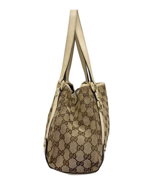 GUCCI（グッチ）GUCCI (グッチ) アビートートバッグ ブラウンの古着・服飾アイテム