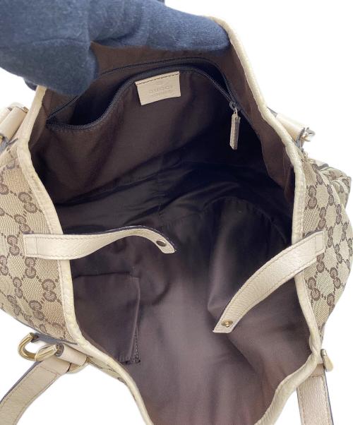 GUCCI（グッチ）GUCCI (グッチ) アビートートバッグ ブラウンの古着・服飾アイテム