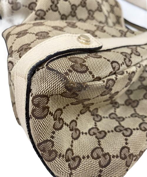 GUCCI（グッチ）GUCCI (グッチ) アビートートバッグ ブラウンの古着・服飾アイテム