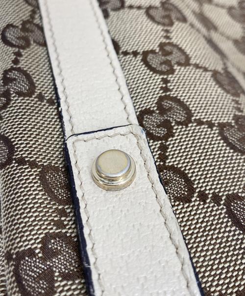 GUCCI（グッチ）GUCCI (グッチ) アビートートバッグ ブラウンの古着・服飾アイテム