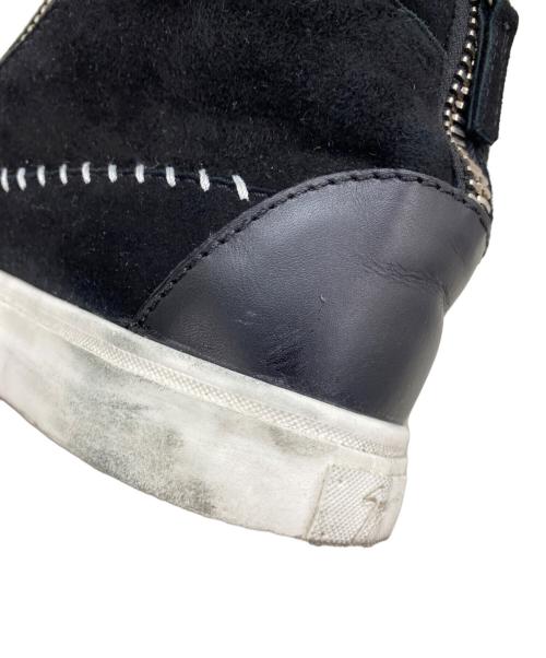 GIUSEPPE ZANOTTI（ジュゼッペザノッティ）GIUSEPPE ZANOTTI (ジュゼッペザノッティ) ハイカットスニーカー ブラック サイズ:24cmの古着・服飾アイテム