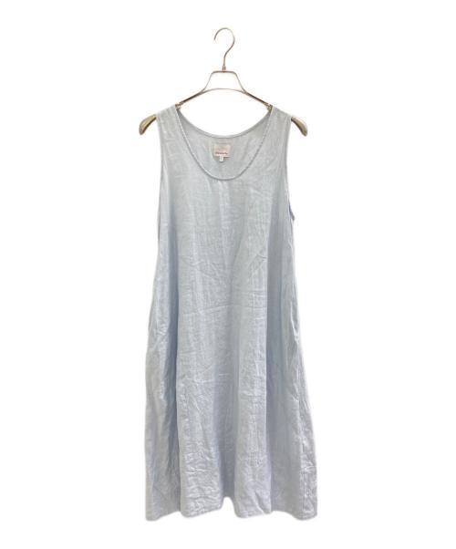 Honnete（オネット）Honnete (オネット) ノースリーブ・キャミソールワンピース サックスブルー サイズ:1の古着・服飾アイテム