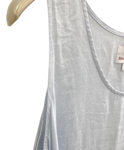 Honnete（オネット）Honnete (オネット) ノースリーブ・キャミソールワンピース サックスブルー サイズ:1の古着・服飾アイテム