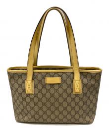 GUCCI（グッチ）の古着「トートバッグ」｜ブラウン×ベージュ