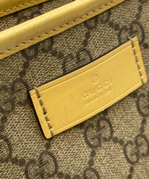 GUCCI（グッチ）GUCCI (グッチ) トートバッグ ブラウン×ベージュの古着・服飾アイテム