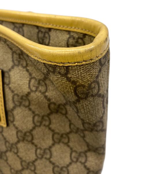 GUCCI（グッチ）GUCCI (グッチ) トートバッグ ブラウン×ベージュの古着・服飾アイテム