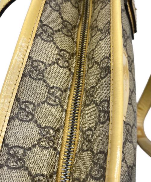 GUCCI（グッチ）GUCCI (グッチ) トートバッグ ブラウン×ベージュの古着・服飾アイテム
