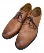 CLARKSクラークス）の古着「プレーントゥシューズ」｜ブラウン