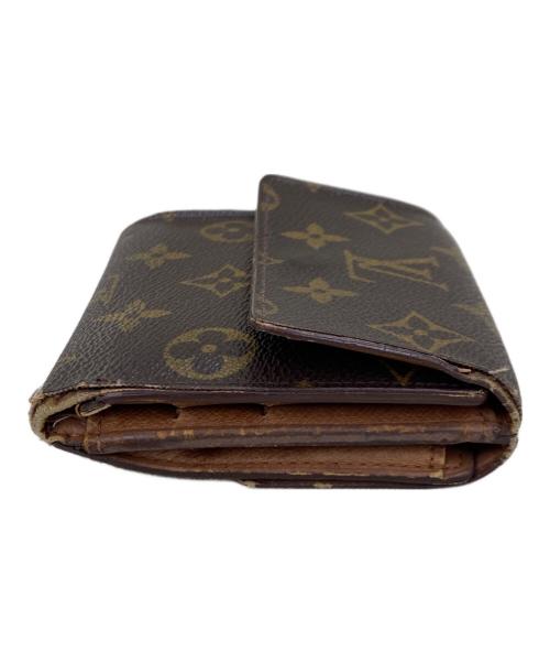 LOUIS VUITTON（ルイ ヴィトン）LOUIS VUITTON (ルイ ヴィトン) ポルトモネ・ビエ・カルトクレディ ブラウンの古着・服飾アイテム