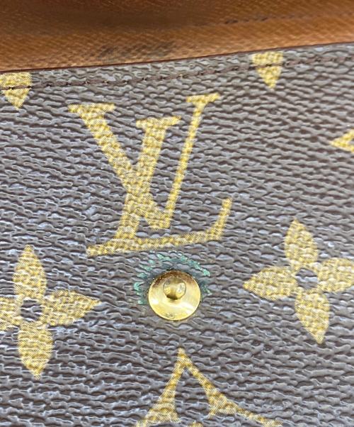 LOUIS VUITTON（ルイ ヴィトン）LOUIS VUITTON (ルイ ヴィトン) ポルトモネ・ビエ・カルトクレディ ブラウンの古着・服飾アイテム