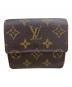 LOUIS VUITTON (ルイ ヴィトン) ポルトモネ・ビエ・カルトクレディ ブラウン：3000円