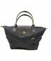 LONGCHAMP（ロンシャン）の古着「ナイロントートバッグ」｜グレー×イエロー