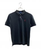 POLO RALPH LAURENポロ・ラルフローレン）の古着「ポロシャツ」｜ブラック