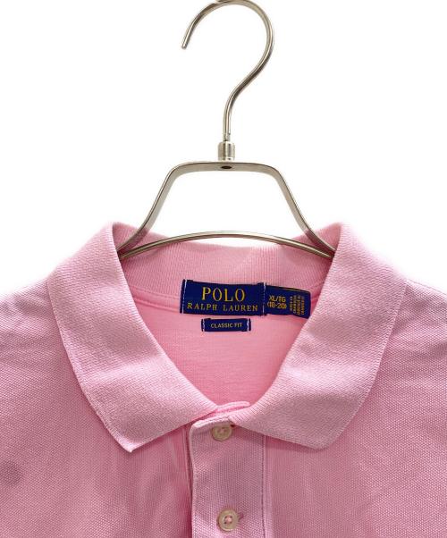 POLO RALPH LAUREN（ポロ・ラルフローレン）POLO RALPH LAUREN (ポロ・ラルフローレン) ポロシャツ ピンク サイズ:XLの古着・服飾アイテム