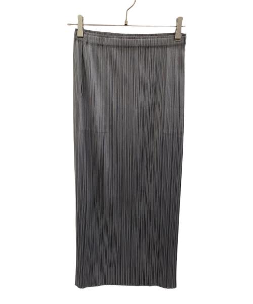 PLEATS PLEASE（プリーツプリーズ）PLEATS PLEASE (プリーツプリーズ) プリーツスカート グレー サイズ:05の古着・服飾アイテム