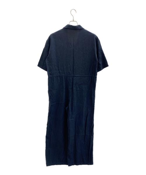 SLOBE IENA（スローブ イエナ）SLOBE IENA (スローブ イエナ) 25SS ハーフスリーブオールインワン ネイビー サイズ:38の古着・服飾アイテム