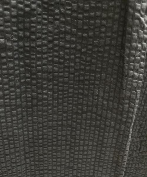 Spick and Span（スピック＆スパン）Spick and Span (スピック＆スパン) 24SS S.Shiori*S コットンサッカーキャミワンピース ブラック サイズ:36の古着・服飾アイテム