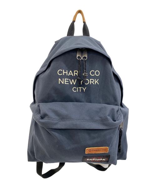 EASTPAK（イーストパック）EASTPAK (イーストパック) CHARI & CO NYC (チャリアンドコーニューヨーク) リュック ネイビーの古着・服飾アイテム