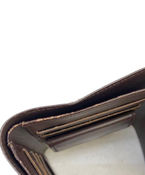 LOUIS VUITTON（ルイ ヴィトン）LOUIS VUITTON (ルイ ヴィトン) ポルトフォイユ・エラスティック ブラウンの古着・服飾アイテム
