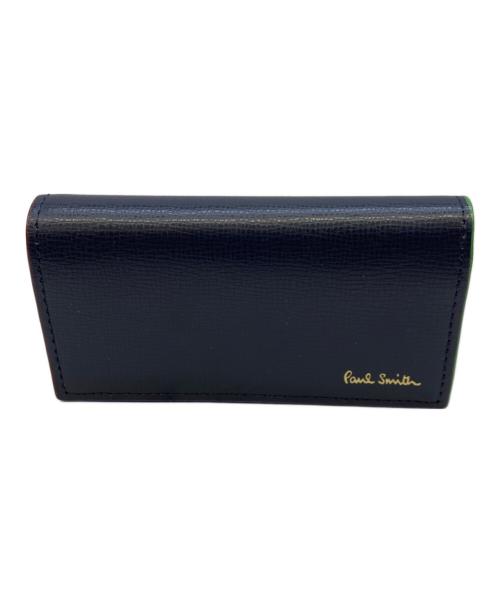 PAUL SMITH（ポールスミス）Paul Smith (ポールスミス) キーケース ネイビーの古着・服飾アイテム