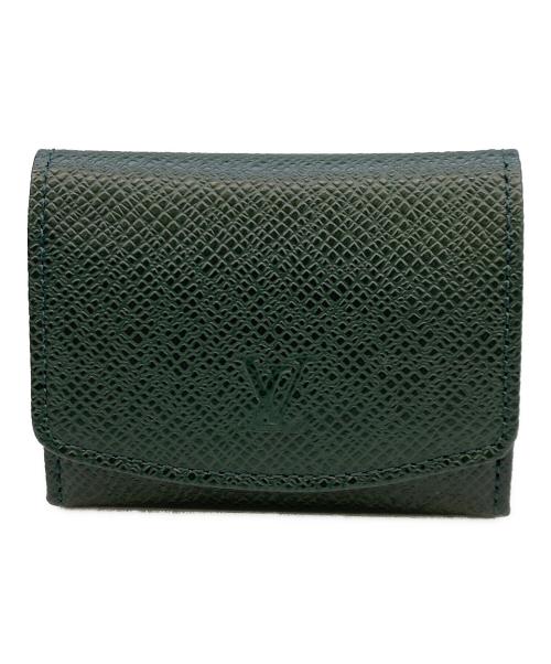 LOUIS VUITTON（ルイ ヴィトン）LOUIS VUITTON (ルイ ヴィトン) カフスケース グリーンの古着・服飾アイテム