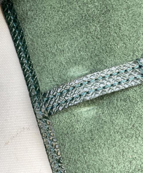 LOUIS VUITTON（ルイ ヴィトン）LOUIS VUITTON (ルイ ヴィトン) カフスケース グリーンの古着・服飾アイテム
