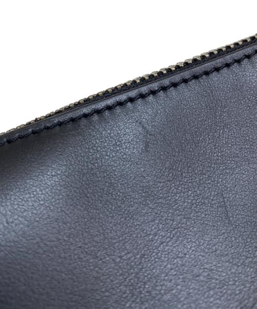 COACH（コーチ）COACH (コーチ) ホース＆キャリッジ・ウエストポーチ ブラック×イエローの古着・服飾アイテム