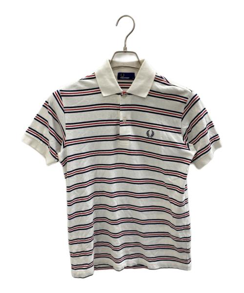 FRED PERRY（フレッドペリー）FRED PERRY (フレッドペリー) ポロシャツ ホワイト サイズ:Sの古着・服飾アイテム