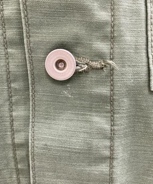 Stan Ray（スタンレー）Stan Ray (スタンレー) 襟コーデュロイカバーオール オリーブ サイズ:Mの古着・服飾アイテム