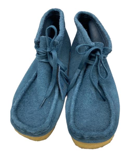 CLARKS ORIGINALS（クラークス オリジナルズ）Clarks Originals (クラークス オリジナルズ) Wallabee ブルー サイズ:265の古着・服飾アイテム