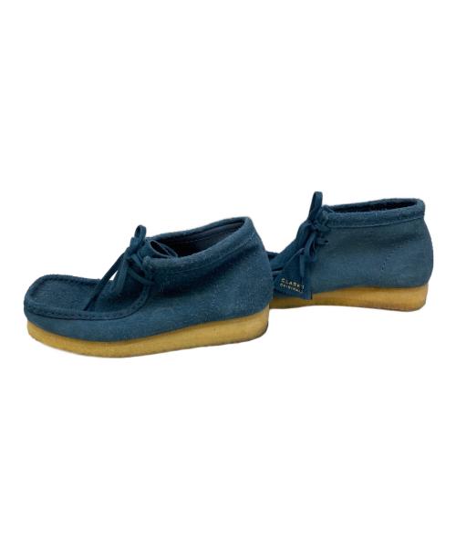 CLARKS ORIGINALS（クラークス オリジナルズ）Clarks Originals (クラークス オリジナルズ) Wallabee ブルー サイズ:265の古着・服飾アイテム