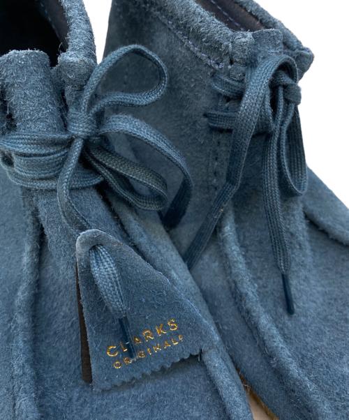 CLARKS ORIGINALS（クラークス オリジナルズ）Clarks Originals (クラークス オリジナルズ) Wallabee ブルー サイズ:265の古着・服飾アイテム