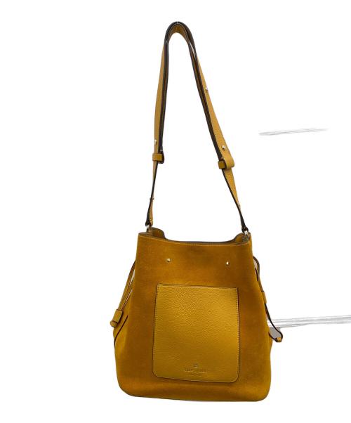 Kate Spade（ケイトスペード）Kate Spade (ケイトスペード) スウェードショルダーバッグ オレンジの古着・服飾アイテム