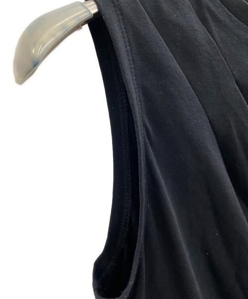 Snidel（スナイデル）Snidel (スナイデル) 24SSベロアリボンギャザーカットプルオーバー ブラック サイズ:1の古着・服飾アイテム