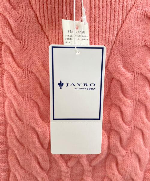 JAYRO（ジャイロ）JAYRO (ジャイロ) 厚手ニット ピンク サイズ:Freeの古着・服飾アイテム