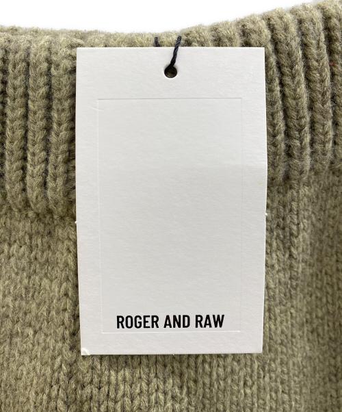 roger and raw（ロジャーアンドロウ）roger and raw (ロジャーアンドロウ) ニットパンツ グリーン サイズ:Freeの古着・服飾アイテム