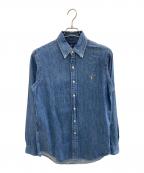 RALPH LAURENラルフローレン）の古着「長袖シャツ」｜ブルー