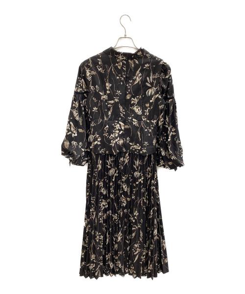 Snidel（スナイデル）Snidel (スナイデル) 長袖ワンピース ブラック サイズ:1の古着・服飾アイテム