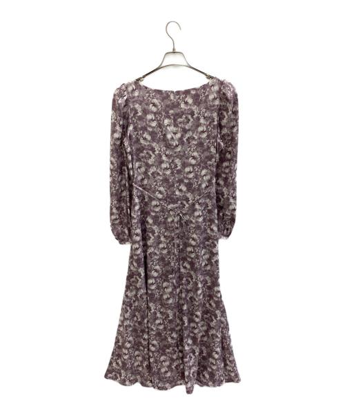 Snidel（スナイデル）Snidel (スナイデル) 25SS ジャガードプリントワンピース パープル サイズ:1 未使用品の古着・服飾アイテム