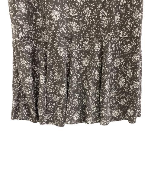 Snidel（スナイデル）Snidel (スナイデル) 24SS ボレロライクフリルプリントワンピース グレー サイズ:1の古着・服飾アイテム