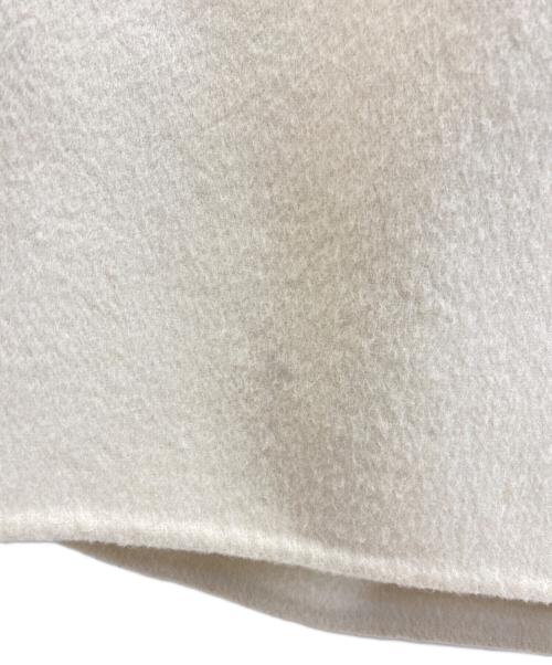 Snidel（スナイデル）Snidel (スナイデル) シャルムビッグカラーロングコート アイボリー サイズ:1の古着・服飾アイテム